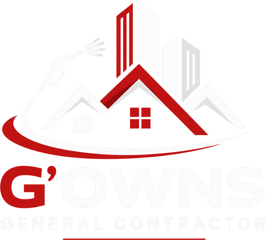 G'Owns General Contractor logo &mdash; commercial cleaning company in Anderson SC